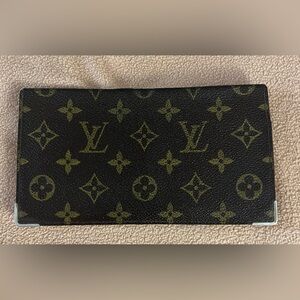Louis Vuitton Monogram Wallet - Black and Olive